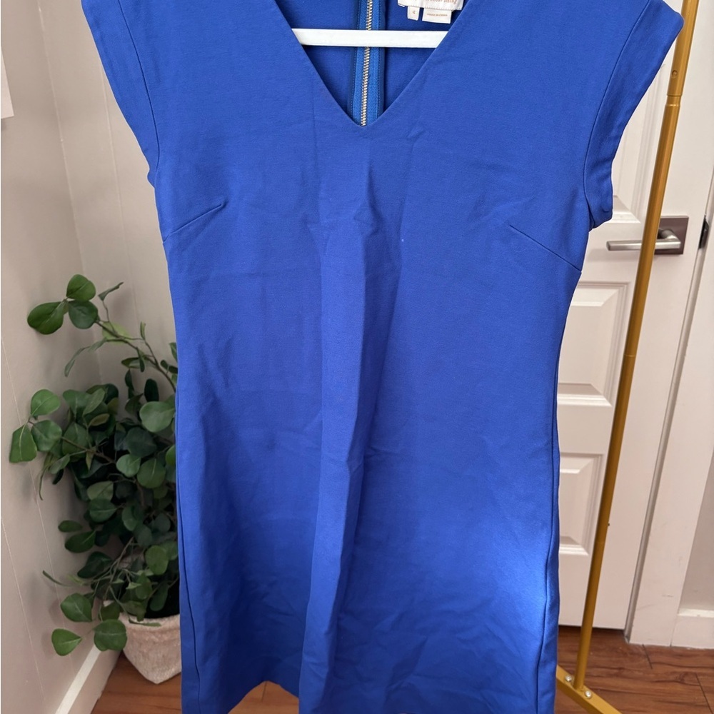 Kate Spade Blue Cap Sleeve Mini Dress - Picture 5 of 5